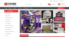 Desktop Screenshot of exhibeportable.com
